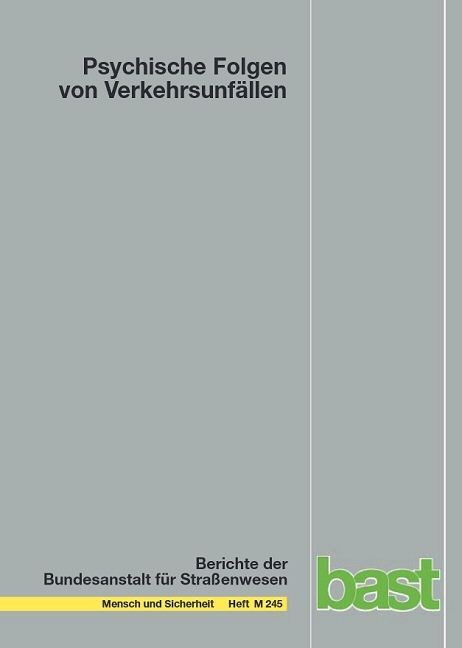 Psychische Folgen von Verkehrsunfällen - Kerstin Auerbach