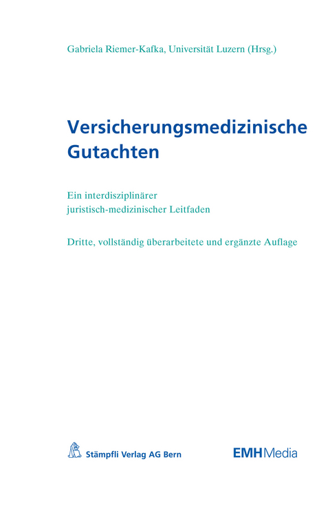 Versicherungsmedizinische Gutachten - 