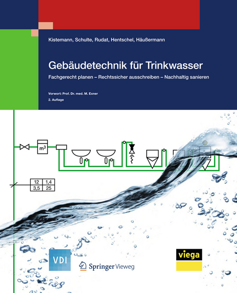 Gebäudetechnik für Trinkwasser - Thomas Kistemann, Werner Schulte, Klaus Rudat, Wolfgang Hentschel, Daniel Häußermann