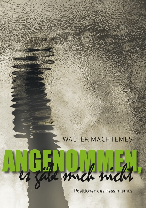 Angenommen, es gäbe mich nicht -  Walter Machtemes