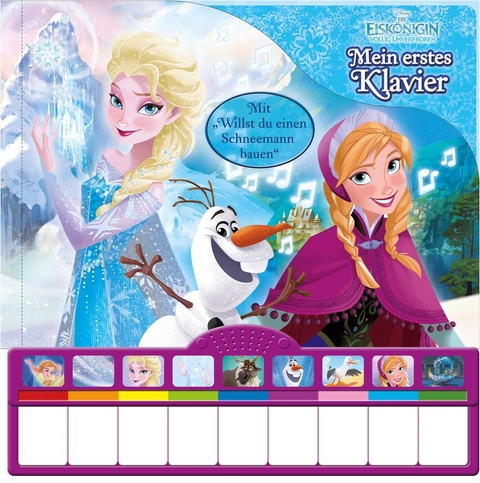 Piano Book Mini-Deluxe German Disney Frozen -  Pi Kids