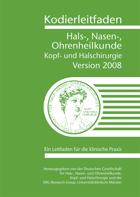 Kodierleitfaden Hals-, Nasen-, Ohrenheilkunde - Kopf- und Halschirurgie Version 2008