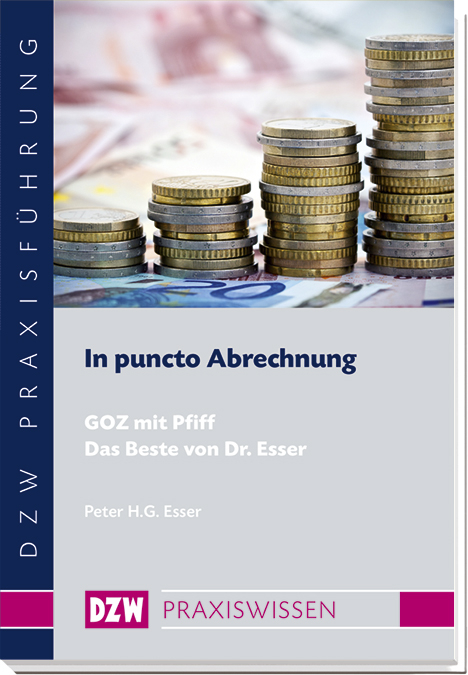 In puncto Abrechnung 2015 - Dr. Peter H. G. Esser