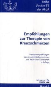 Empfehlungen zur Therapie von Kreuzschmerzen - 