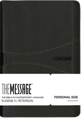 Message Bible, Personal Size, Black - Eugene H. Peterson