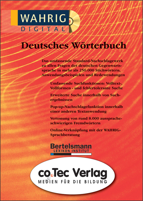 Wahrig digital - Deutsches Wörterbuch