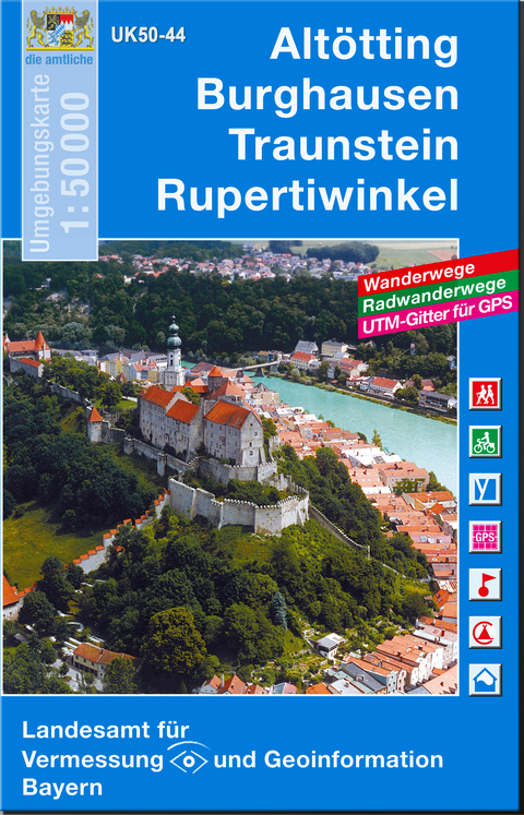 UK50-44 Altötting - Burghausen - Traunstein - Rupertiwinkel - Breitband und Vermessung Landesamt für Digitalisierung  Bayern