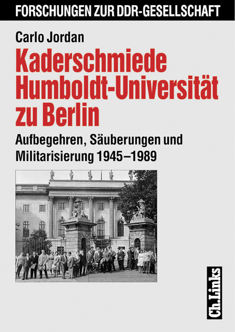 Kaderschmiede Humboldt-Universität zu Berlin - Carlo Jordan