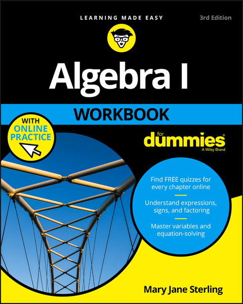 Algebra I Workbook For Dummies - Mary Jane Sterling