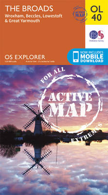 The Boards, Wroxham, Beccles, Lowestoft & Great Yarmouth -  Ordnance Survey