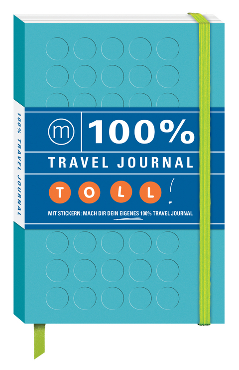 100% Travel Journal blau