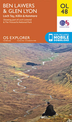 Ben Lawers & Glen Lyon, Loch Tay, Killin & Kenmore -  Ordnance Survey