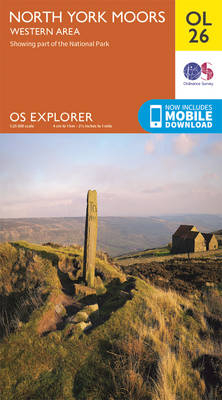 North York Moors - Western Area -  Ordnance Survey