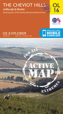 The Cheviot Hills, Jedburgh & Wooler -  Ordnance Survey