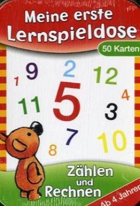 Meine erste Lernspieldose Zählen und Rechnen