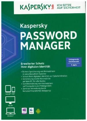 Kaspersky Password Manager, 1 CD-ROM