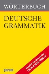 Wörterbuch Deutsche Grammatik