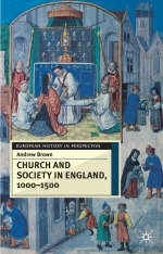 Church And Society In England 1000-1500 -  Andrew Brown