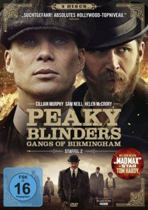 Peaky Blinders - Gangs of Birmingham. Staffel.2, 3 DVDs