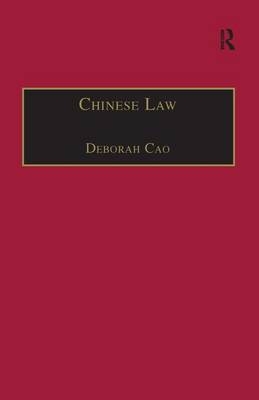 Chinese Law -  Deborah Cao