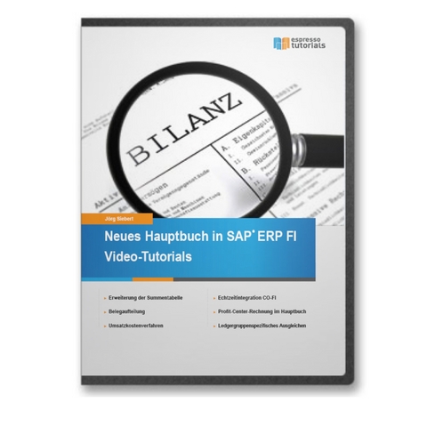 Neues Hauptbuch in SAP ERP FI Video-Tutorials - Jörg Siebert