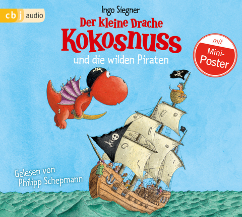 Der kleine Drache Kokosnuss und die wilden Piraten - Ingo Siegner