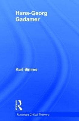 Hans-Georg Gadamer - Karl Simms