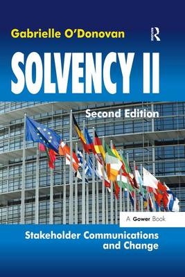 Solvency II -  Gabrielle O'Donovan