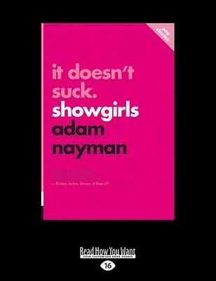 It Doesnâ€™t Suck - Adam Nayman