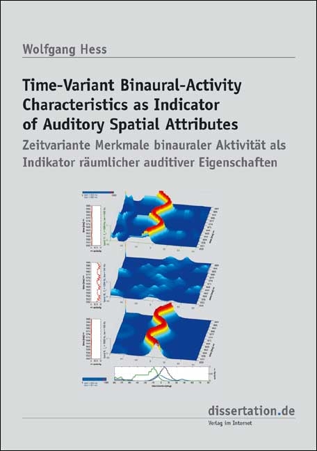 Time-Variant Binaural-Activity Characteristics as Indicator of Auditory Spatial Attributes - Wolfgang Hess