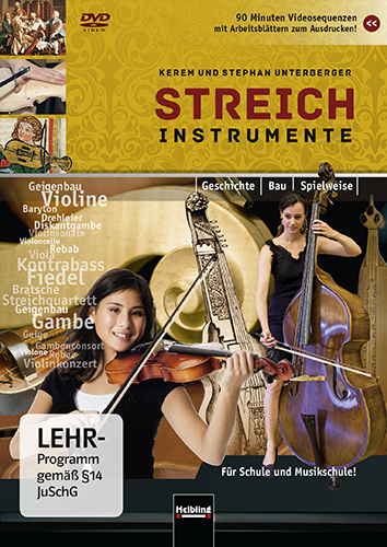 Streichinstrumente DVD - Stephan Unterberger, Kerem Unterberger