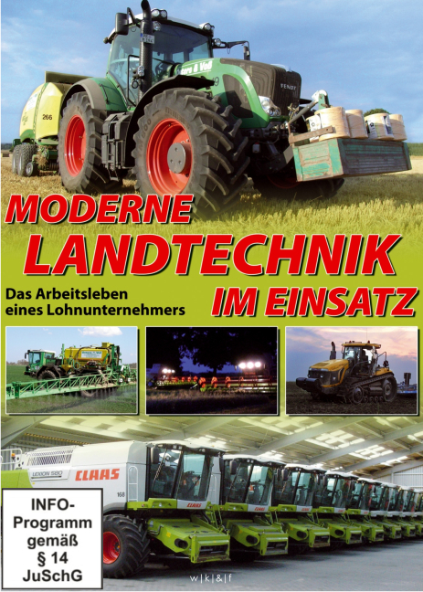 Moderne Landtechnik im Einsatz