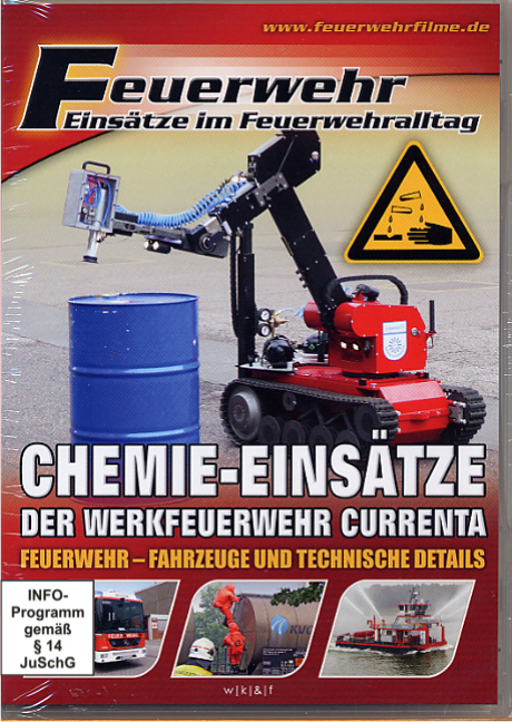 Chemie-Einsätze der Werkfeuerwehr Currenta - 