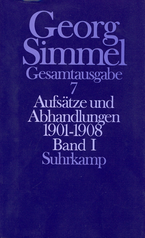 Gesamtausgabe in 24 Bänden - Georg Simmel