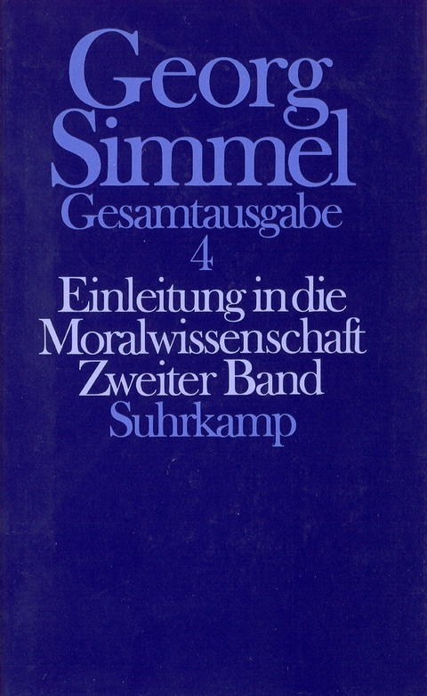 Gesamtausgabe in 24 Bänden - Georg Simmel