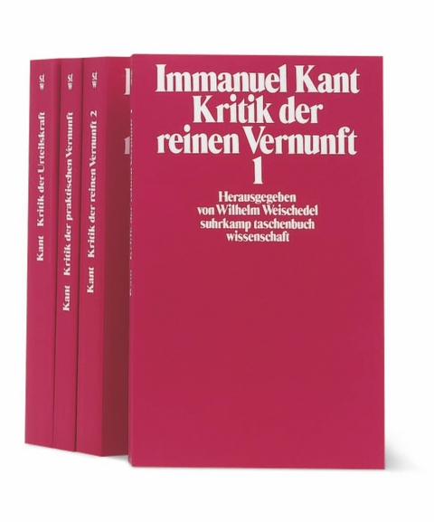 Die Kritiken - Immanuel Kant