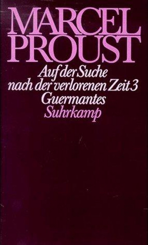 Werke. Frankfurter Ausgabe - Marcel Proust