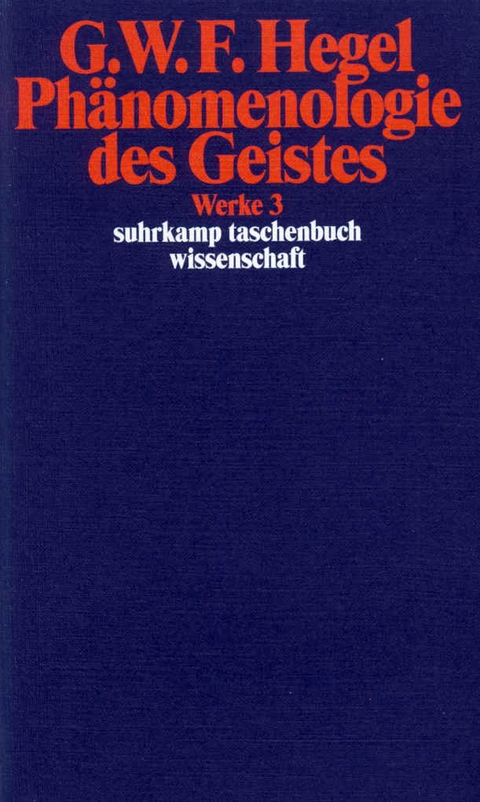 Werke in 20 Bänden mit Registerband - Georg Wilhelm Friedrich Hegel