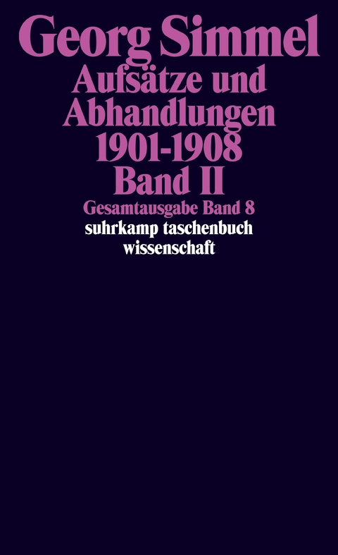 Gesamtausgabe in 24 Bänden - Georg Simmel