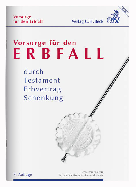 Vorsorge für den Erbfall - 