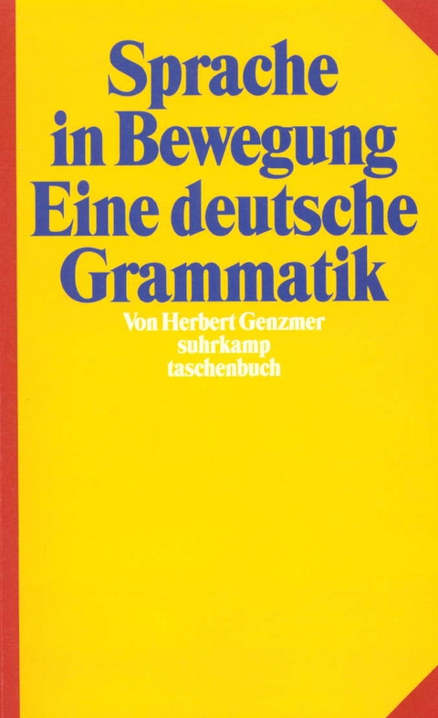 Sprache in Bewegung - Herbert Genzmer