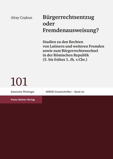 Bürgerrechtsentzug oder Fremdenausweisung? - Altay Coskun