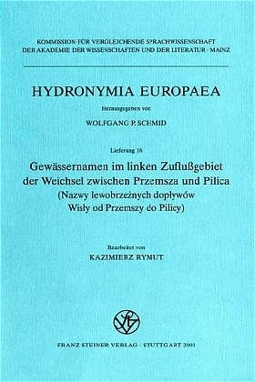 Gewässernamen im linken Zuflußgebiet der Weichsel zwischen Przemsza und Pilica