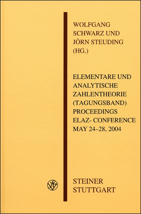 Elementare und Analytische Zahlentheorie - 