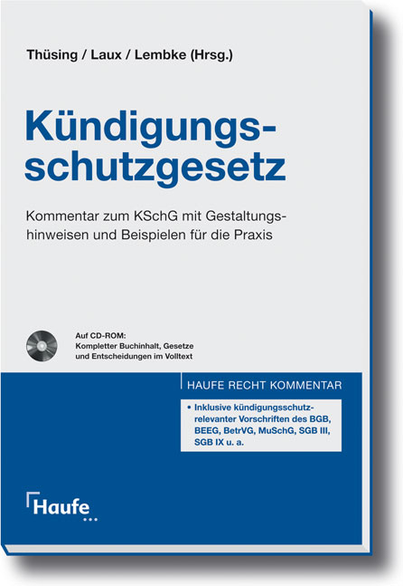 Kündigungsschutzgesetz - Gregor Thüsing, Helga Laux, Mark Lembke, Manfred Arnold, Daniel Benkert