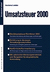 Umsatzsteuer 2000 - Ferdinand Huschens, Otto Lembke