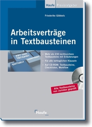 Arbeitsverträge in Textbausteinen - Friederike Göbbels