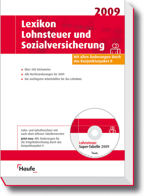 Lexikon Lohnsteuer und Sozialversicherung 2009