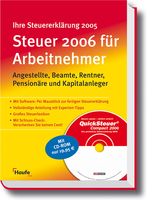 Steuer 2006 für Arbeitnehmer