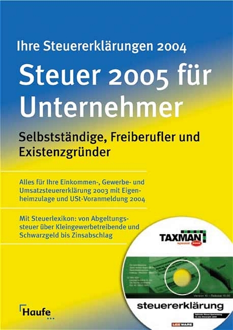 Steuer 2005 für Unternehmer (mit CD-ROM) - Gerhard Geckle